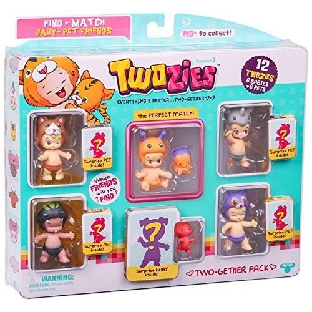 Игровой набор Twozies S1 12 забавных малышей (57003)