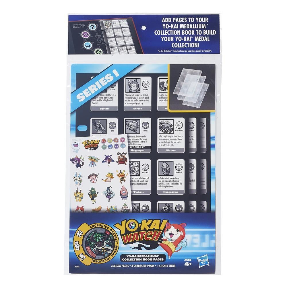 Страницы для Альбома Коллекционера Йо-Каи (Yo-Kai Watch B6046)