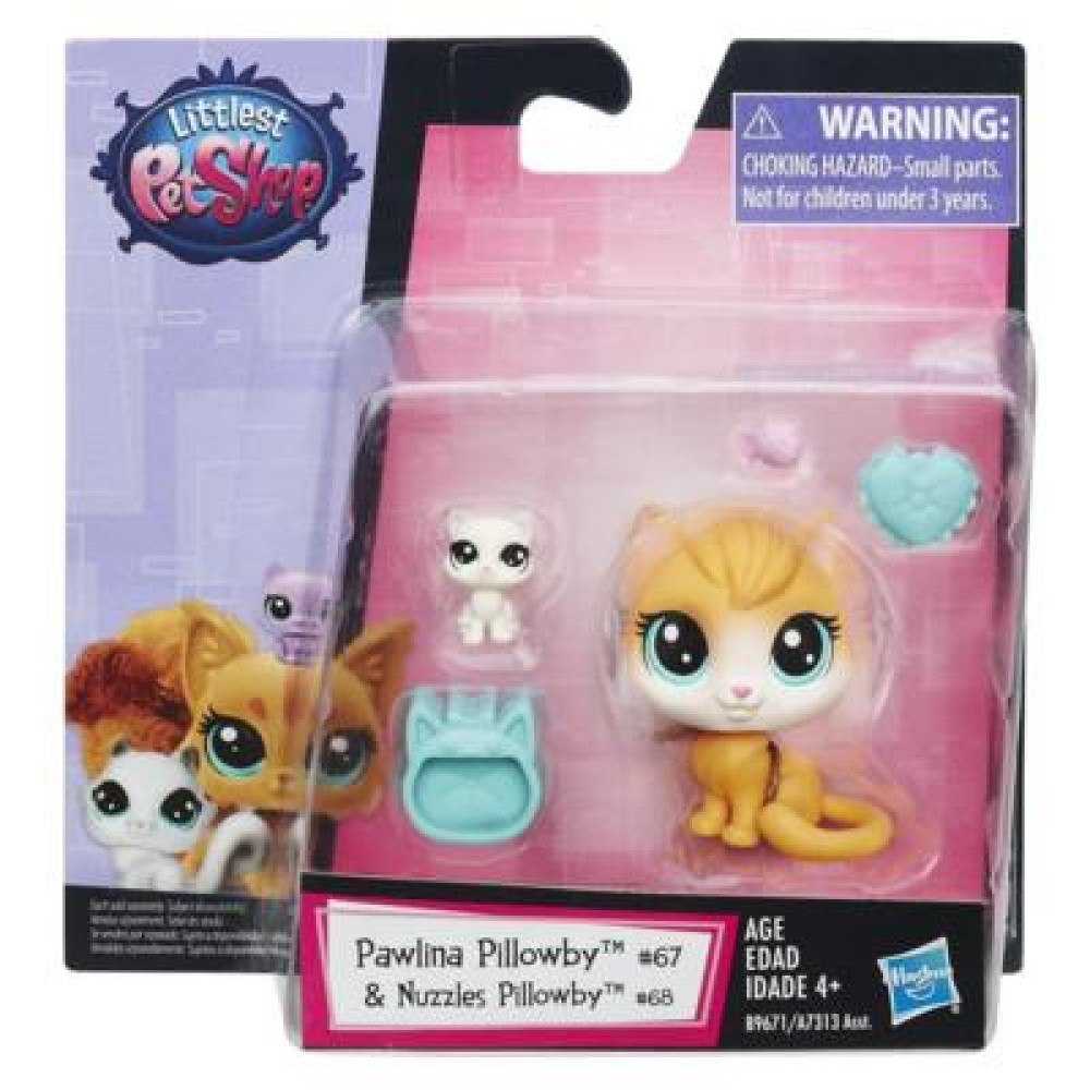 Зверюшка и ее малыш Pawlina Pillowby & Nuzzles Pillowby (Hasbro B9671)
