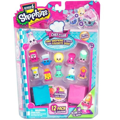 Набор фигурок Shopkins S6 Шеф-клуб 12 друзей Шопкинс (56144)