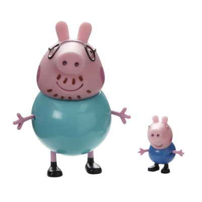 Игровой набор Пеппа и ее друзья Джордж и Папа (Peppa 20837-2) Игровой набор Пеппа и ее друзья Джордж и Папа (Peppa 20837-2)