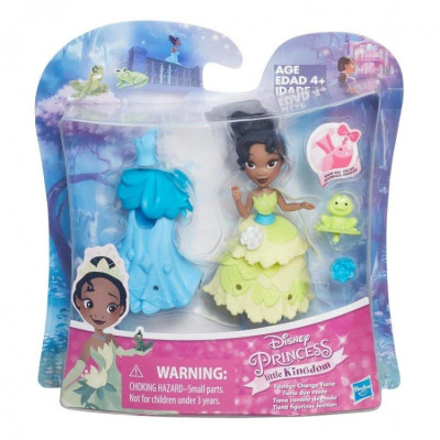 Игровой набор маленькая кукла Тиана и модные аксессуары (Disney Princess B5329)