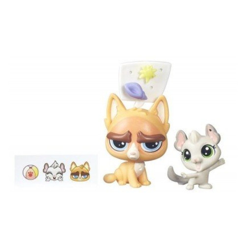 Зверюшка и ее малыш Sulky MacWhiskers & Chenille Chilla (Hasbro B5689)