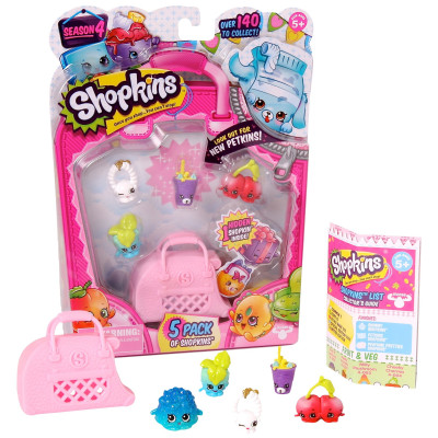 Набор фигурок Шопкинс S4 Великолепная пятёрка (Shopkins 56079)