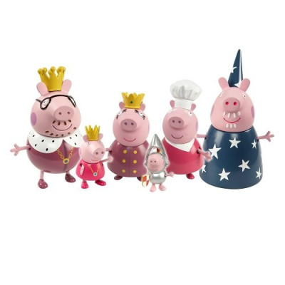 Набор фигурок Пеппа принцесса Королевская семья (Peppa 28875) Набор фигурок Пеппа принцесса Королевская семья (Peppa 28875)
