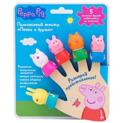 Игровой набор Пальчиковый театр Пеппы (Peppa 29987) Игровой набор Пальчиковый театр Пеппы (Peppa 29987)