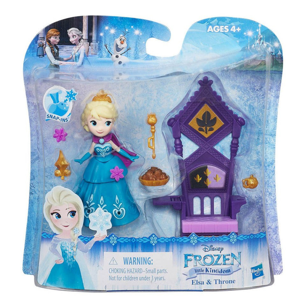 Игровой набор Маленькие куклы Холодное Сердце Коронация Эльзы (Disney Princess B5189)