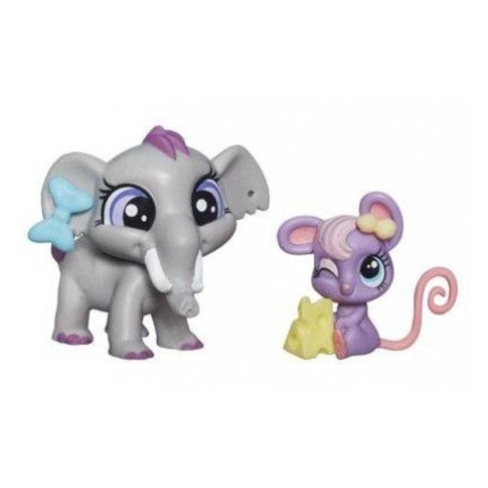 Зверюшка и ее малыш Fletcher von Trunk & Teensie Fromage (Hasbro B0101)