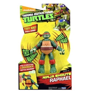 Фигурка TMNT Черепашки-ниндзя Рафаэль с боевыми звуковыми эффектами (91676)
