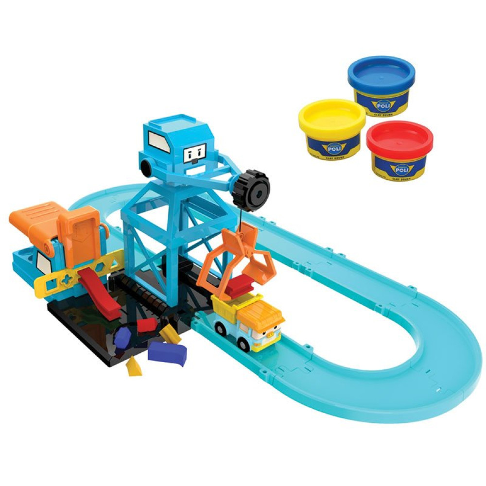 Игровой набор Robocar Poli Цементный завод (83252)