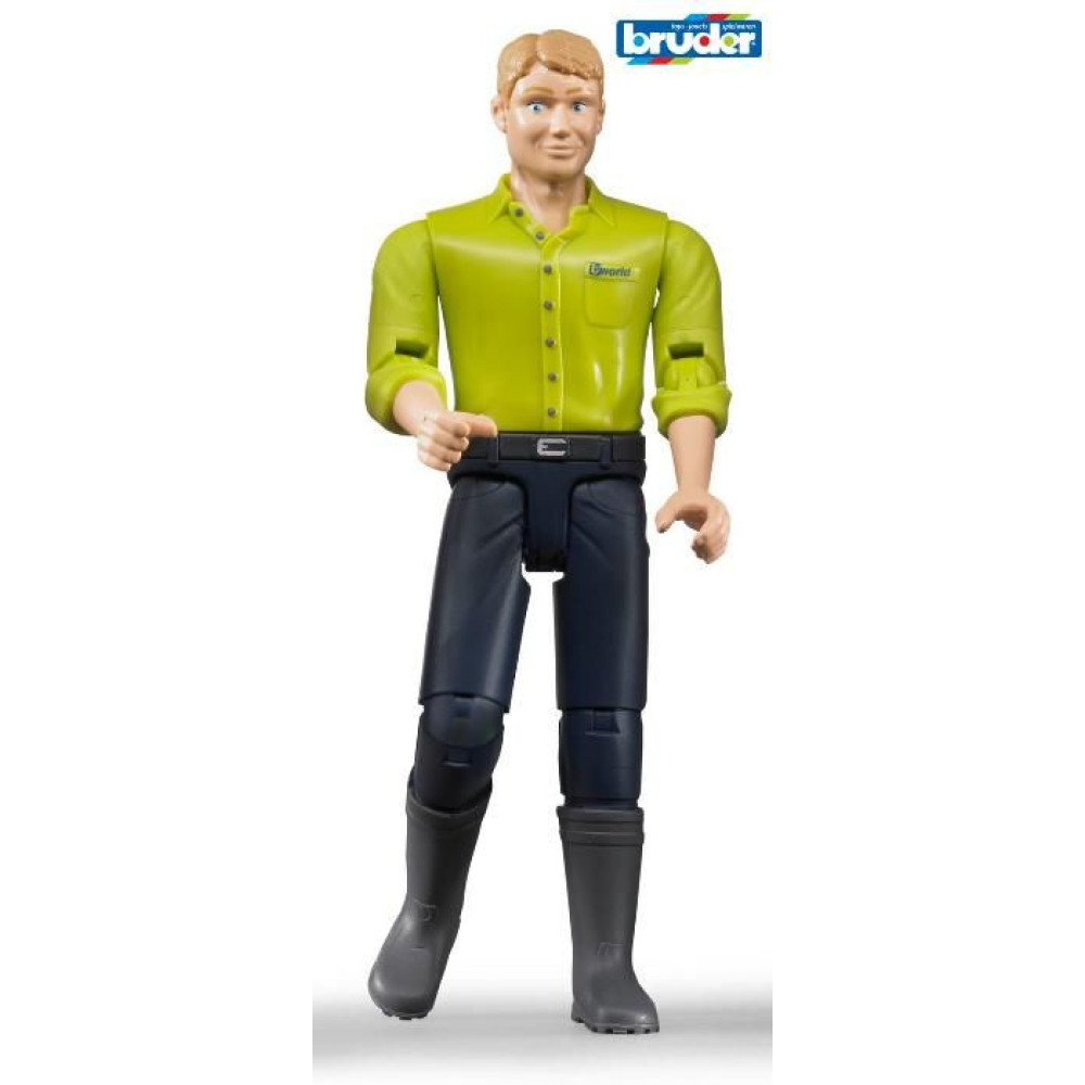 Фигурка Bruder Человек в темно-синих джинсах (60005)