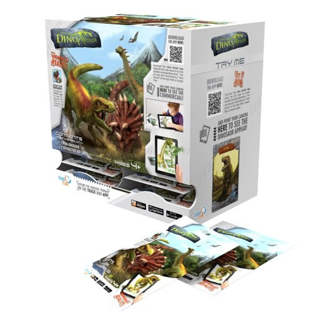 Игровой набор Парк динозавров 3D реальность (Dino Mundi TT-DI24)