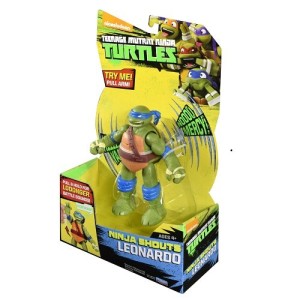 Фигурка TMNT Черепашки-ниндзя Леонардо с боевыми звуковыми эффектами (91673)