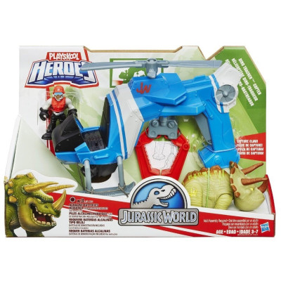 Игровой набор Dino Tracker copter (Jurassic World B0536)