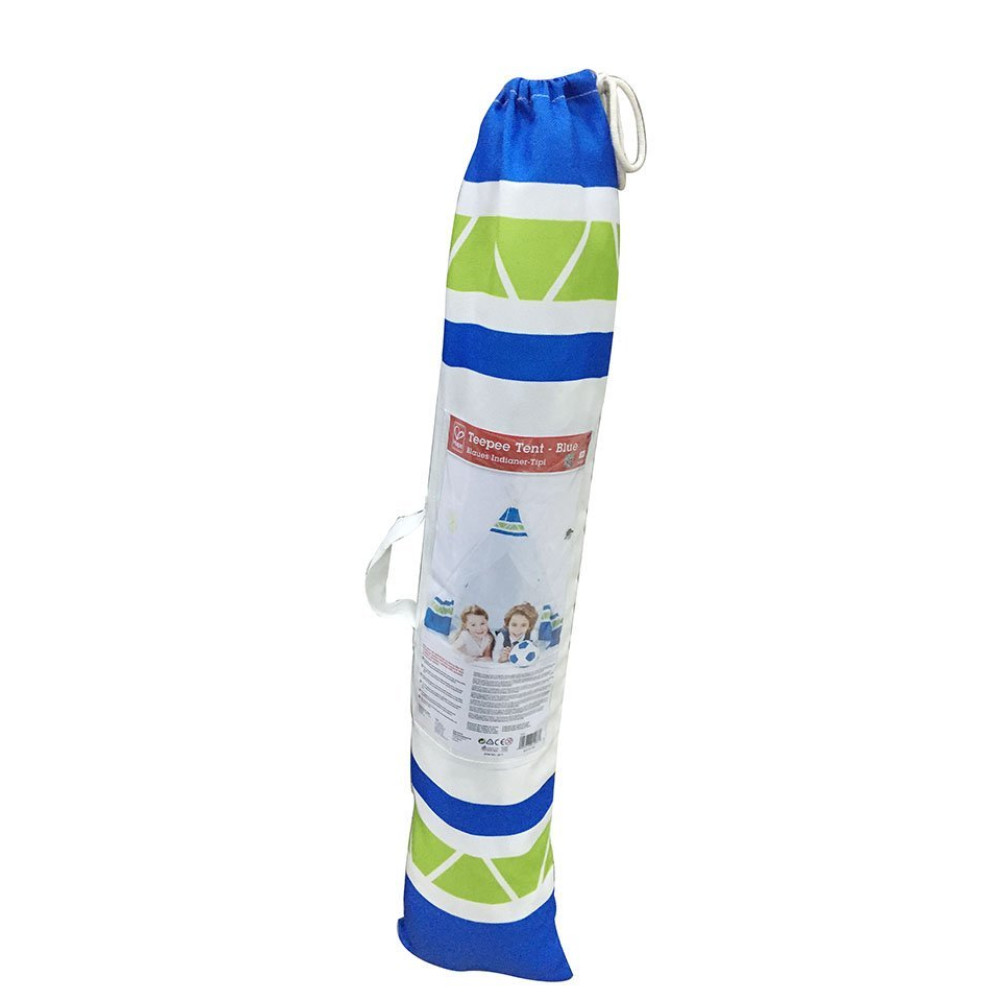 Детская игровая палатка Hape Вигвам (синяя 37104)