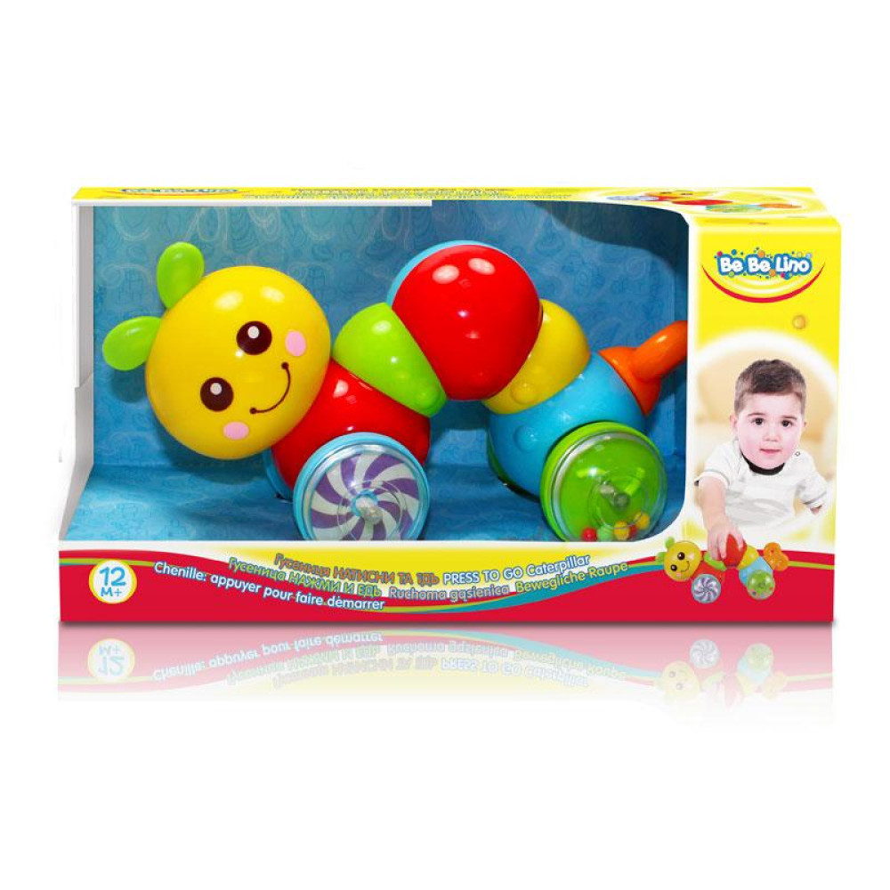 Гусеница BeBeLino Коснись и едь (58006)