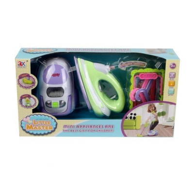 Набор бытовой техники с утюгом и пылесосом Ao Xie Toys (6958A)