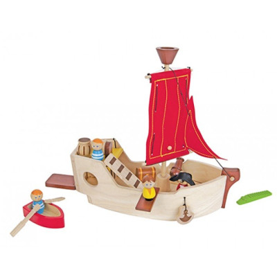 Пиратский корабль Plan Toys (0610501)