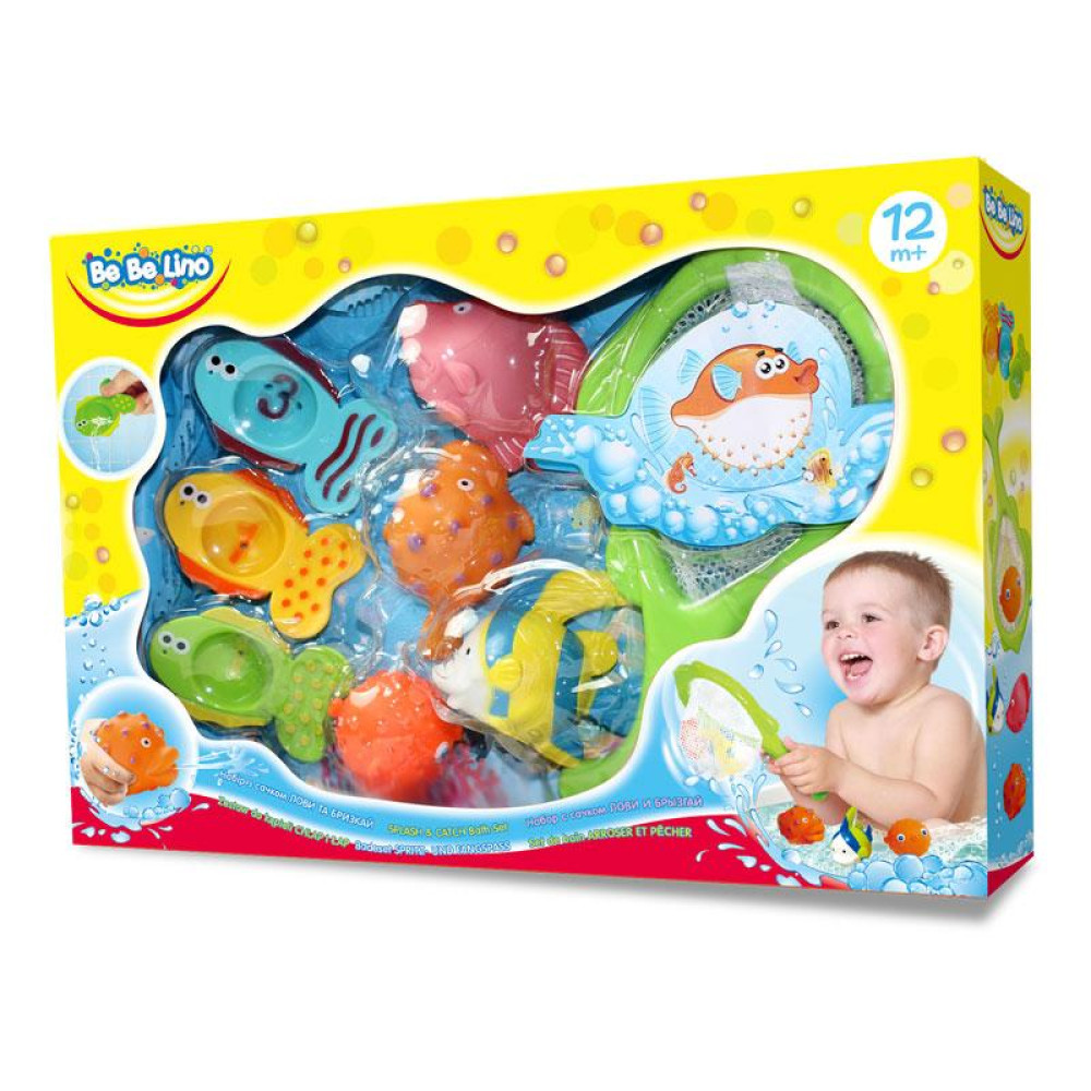 Набор для ванной с сачком BeBeLino Лови и Брызгай (57113)