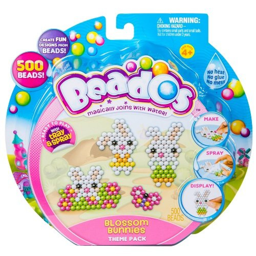 Игровой набор аквамозаики из бусинок Веселые зайчики (Beados 10775)