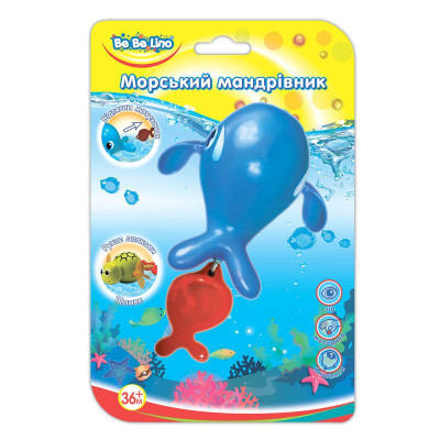 Игрушка для ванной BeBeLino Морской путешественник-Кит (57079)
