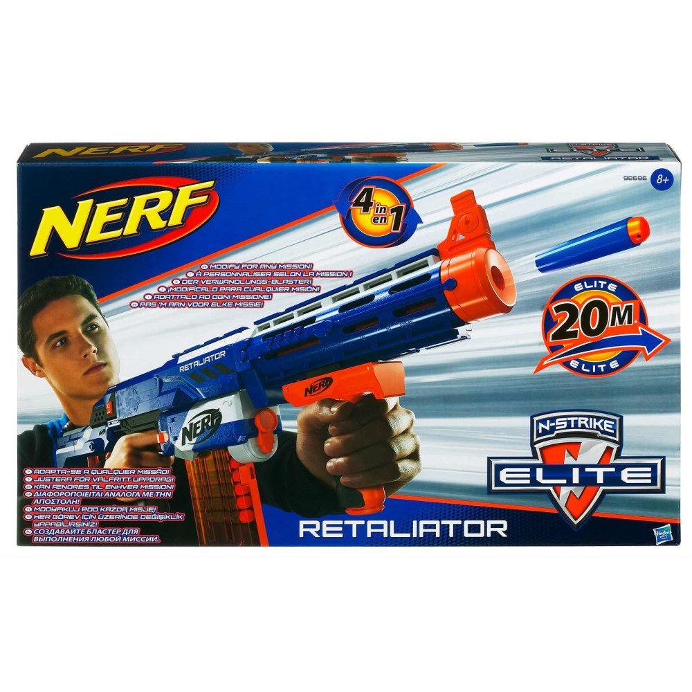 Бластер Nerf N-Strike Elite Retaliator 98696 (Нерф Элит Риталиэйтор)