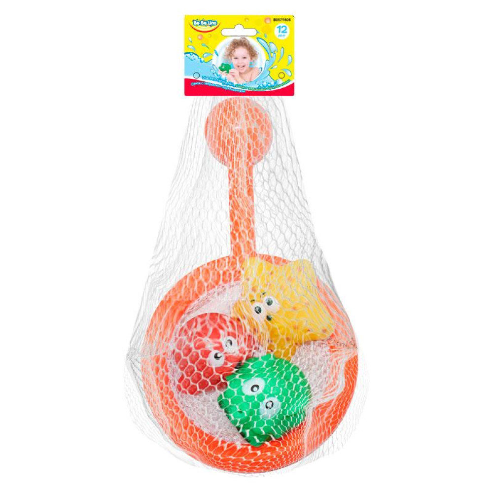 Сачок с брызгалками BeBeLino Зверьки-ныряльщики (57118)