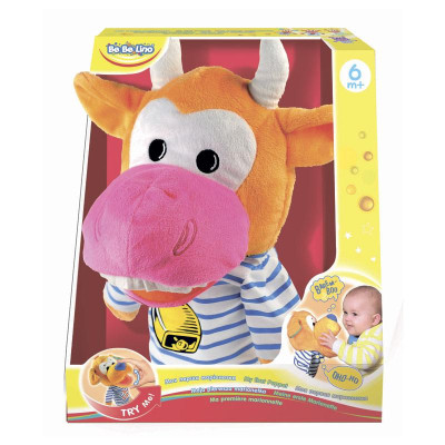 Моя первая интерактивная марионетка BeBeLino Коровка (58016)