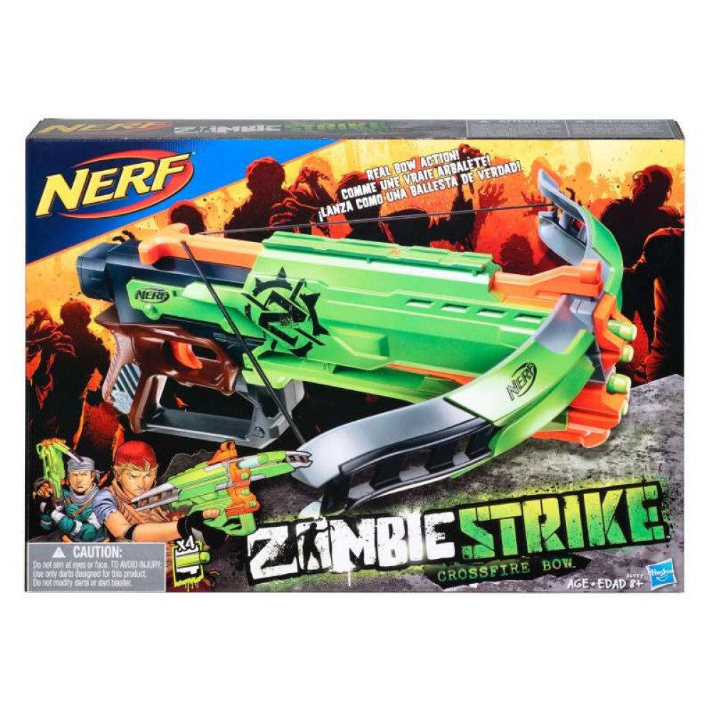 Бластер Nerf Zombie Strike Crossfire Bow A6558 (Нерф Зомби Страйк Кроссфайр)