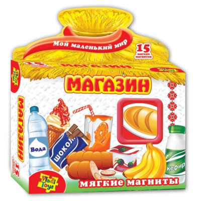 Набор мягких магнитов Магазин (VT1504-05)