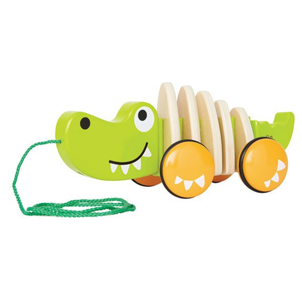 Каталка Hape Длинный крокодил (34807)