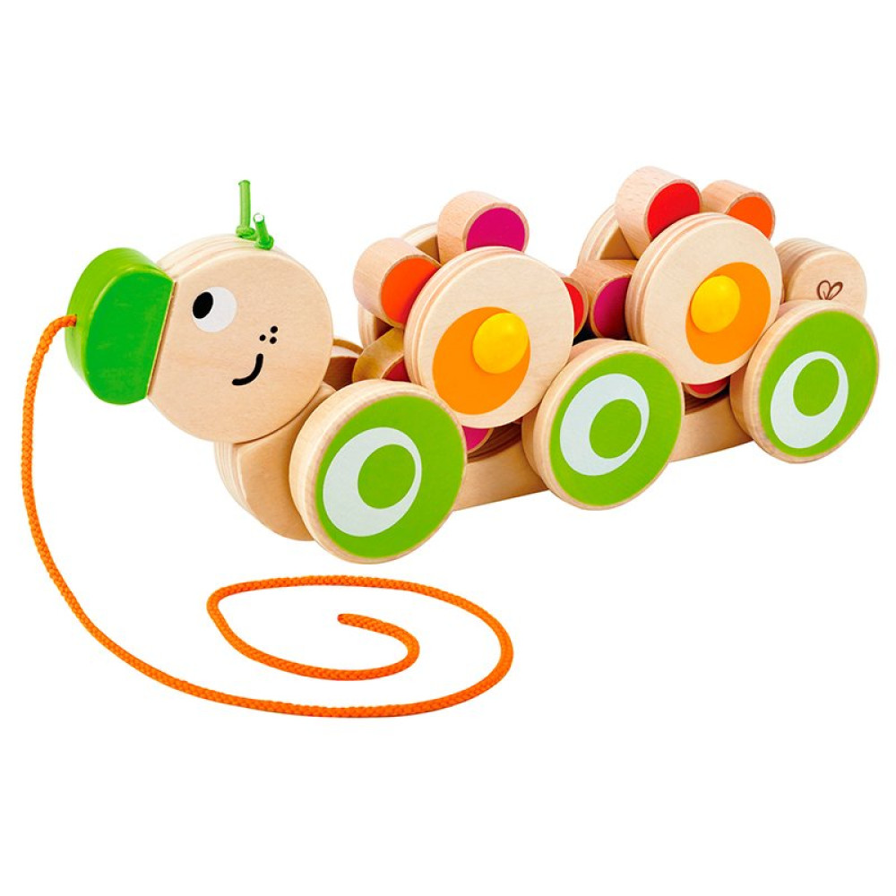 Каталка Hape Гусеница (36325)