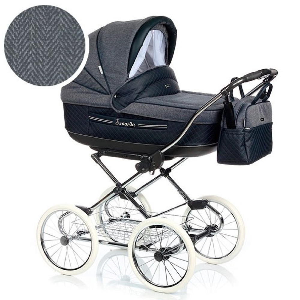 Классическая коляска Roan Marita Prestige P196 (Роан Марита Престиж P196)