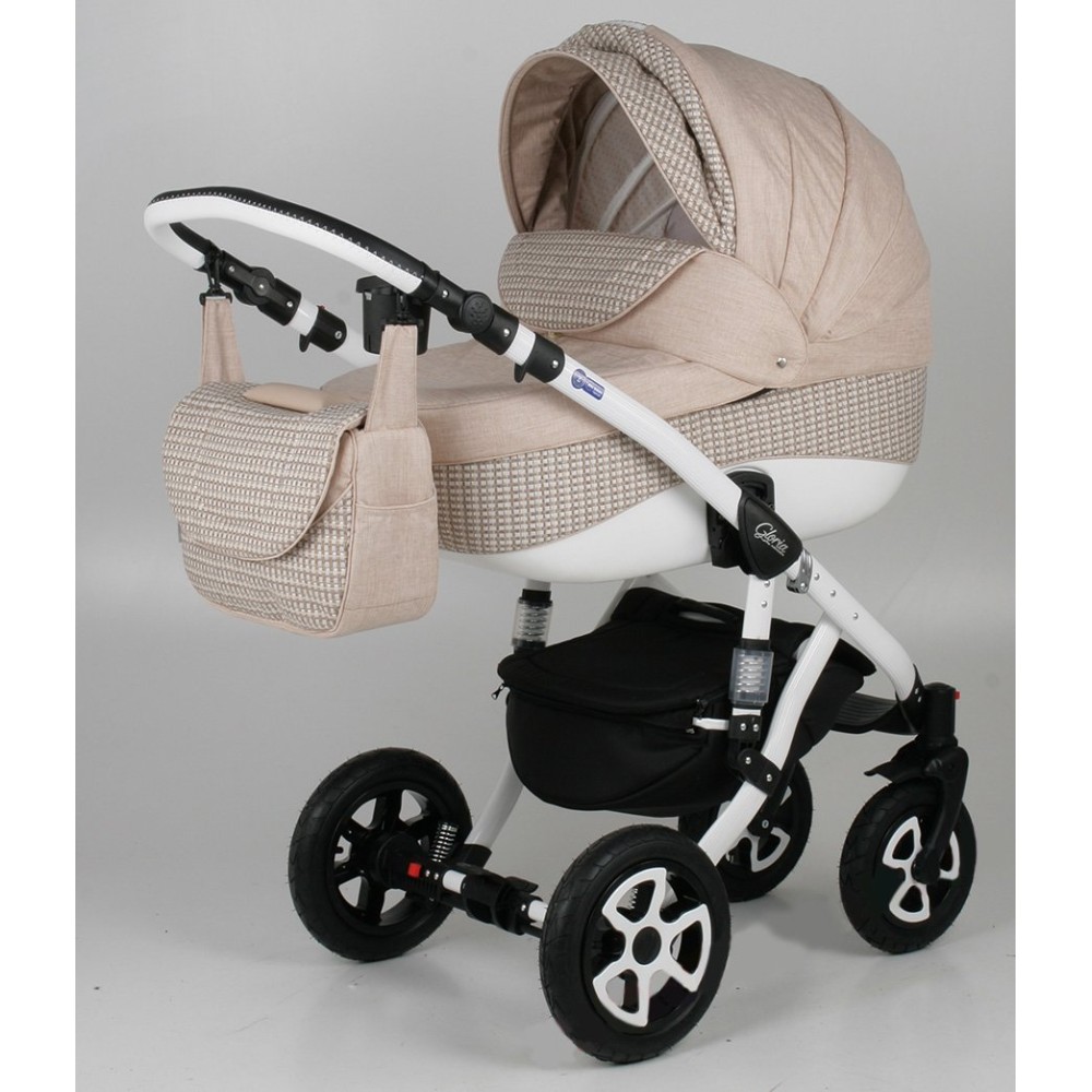 Коляска 2 в 1 Adamex Gloria Len 638K (Адамекс Глорія Льон 638K)