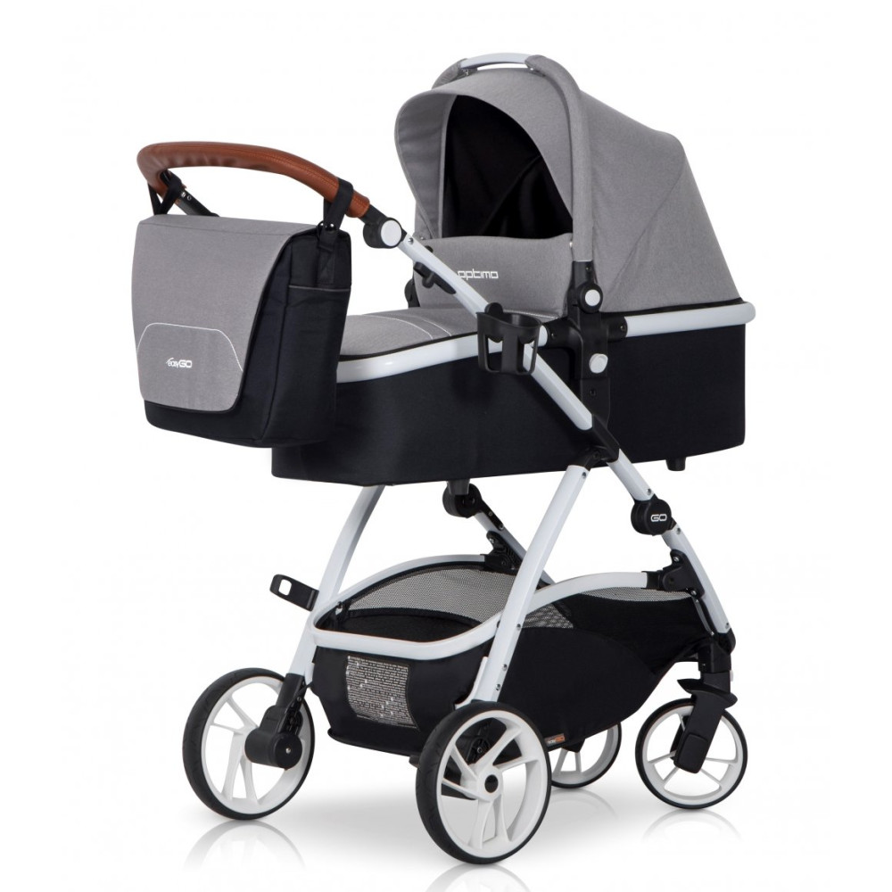 Коляска 2 в 1 EasyGo Optimo Grey Fox
