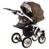 Коляска 2 в 1 Adamex Aspena Aquarelle 90G (Адамекс Аспена Акварель Хакі)