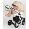 Коляска 2 в 1 Adamex Gloria 417L Dark Beige (Адамекс Глорія 417L Темно Бежевий)
