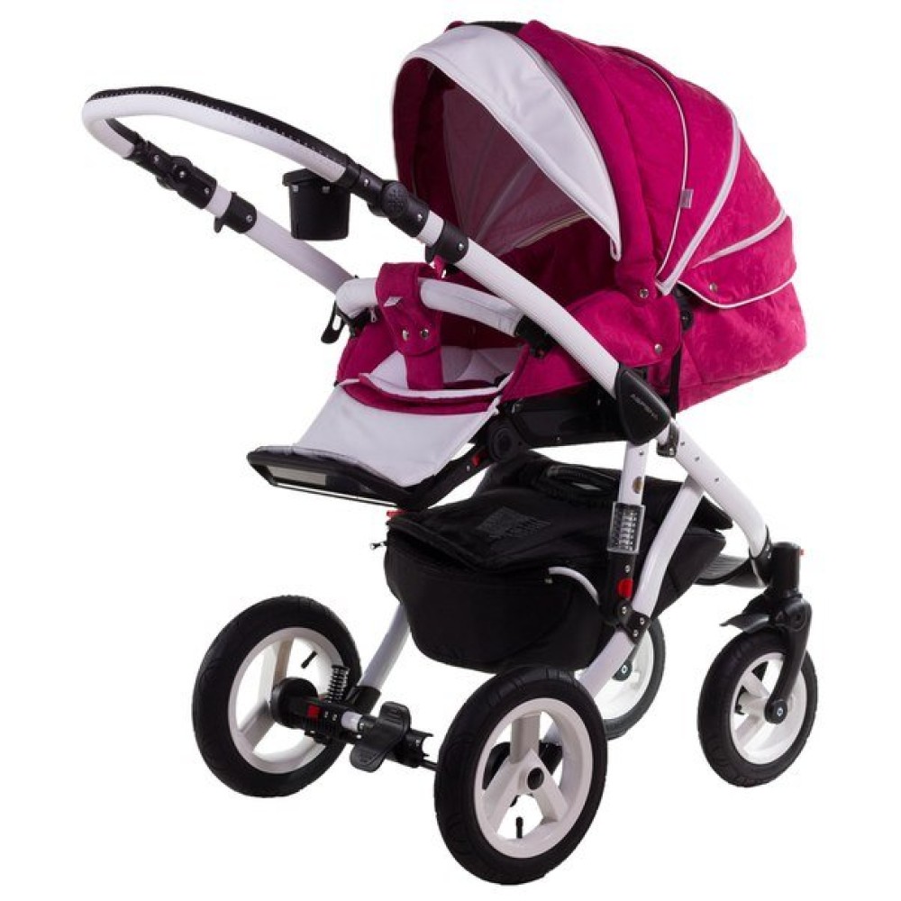 Коляска 2 в 1 Adamex Aspena Eco 702S (Адамекс Аспена Еко Шкіра 702S)