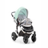 Коляска 2 в 1 Tutis Viva 042 Teal-Neutral Grey (Тутис Вива Мятно-серая)