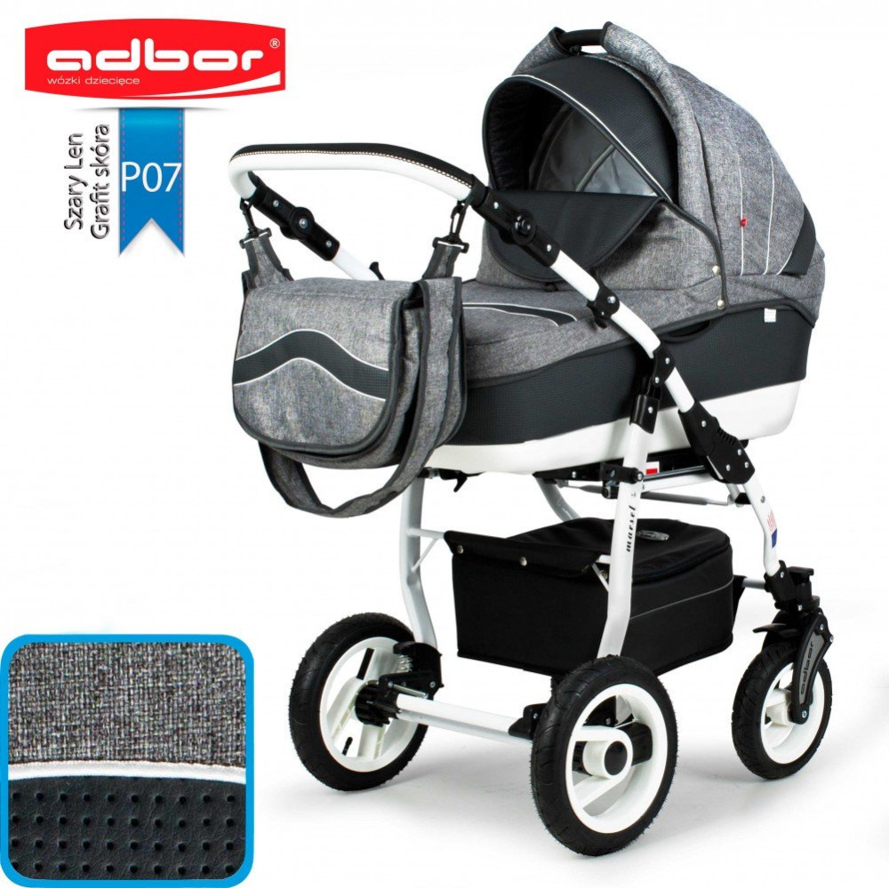 Коляска 2 в 1 Adbor Marsel PerFor Sport P07 (Адбор Марсель Перфор Спорт P07)