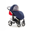 Коляска 2 в 1 Tutis Mimi Plus 795 Navy-Red (Тутис Мими Плюс Темно-синяя Бело-красная)
