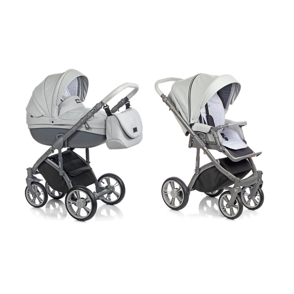 Коляска 2 в 1 Roan Bass Soft Eco Dove Grey (Роан Басс Софт Еко Дав Грей) Коляска 2 в 1 Roan Bass Soft Eco Dove Grey (Роан Басс Софт Еко Дав Грей)