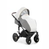 Коляска 2 в 1 Tutis Viva 045 White-Dark Grey (Тутіс Віва Сіро-біла)