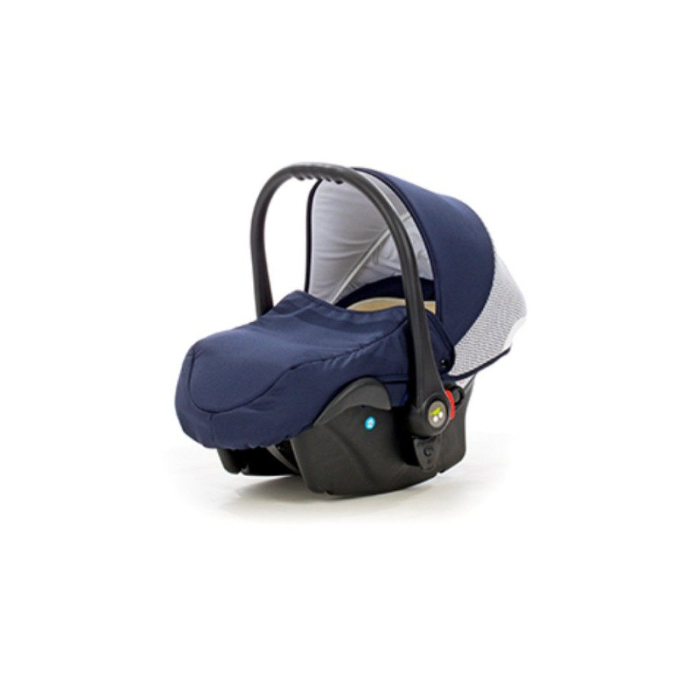 Коляска 2 в 1 Tutis Mimi Plus 796 Navy-Vanila Ice (Тутис Мими Плюс Темно-синяя Серая)