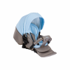 Коляска 2 в 1 Tutis Tapu 731 Warm Grey-Sky Blue (Тутис Тапу Серо-голубая)