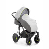 Коляска 2 в 1 Tutis Viva 047 Neutral Grey-Asphalt (Тутис Вива Светло-темно Серый)