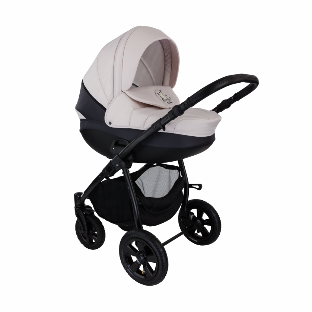 Коляска 2 в 1 Tutis Tapu 733 Dark Grey-Warm Grey (Тутис Тапу Серая)