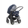 Коляска 2 в 1 Tutis Mimi Plus 745 Arctic Night Flower (Тутис Мими Плюс Темно-синяя)
