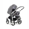 Коляска 3 в 1 Tutis Mimi Plus 721 Natural Grey-White (Тутіс Мімі Плюс Сіро-біла)