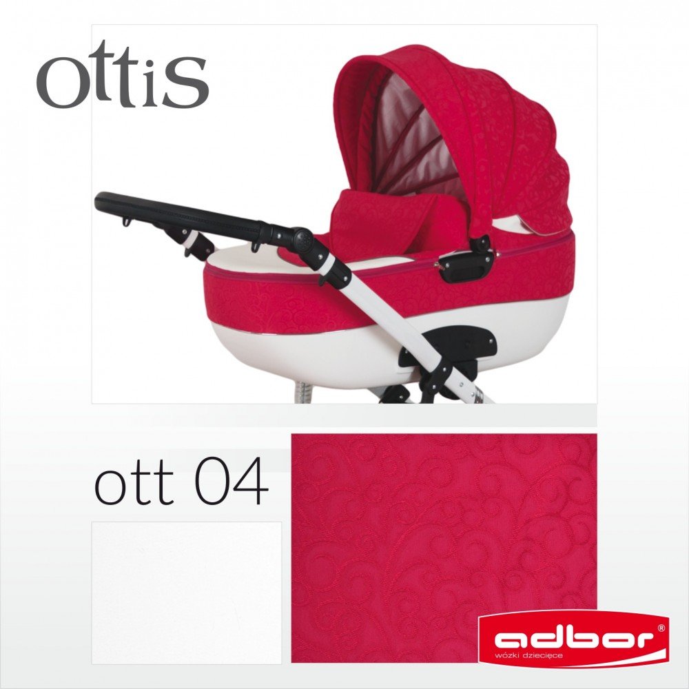 Коляска 3 в 1 Adbor Ottis 04 (Адбор Оттис 04)